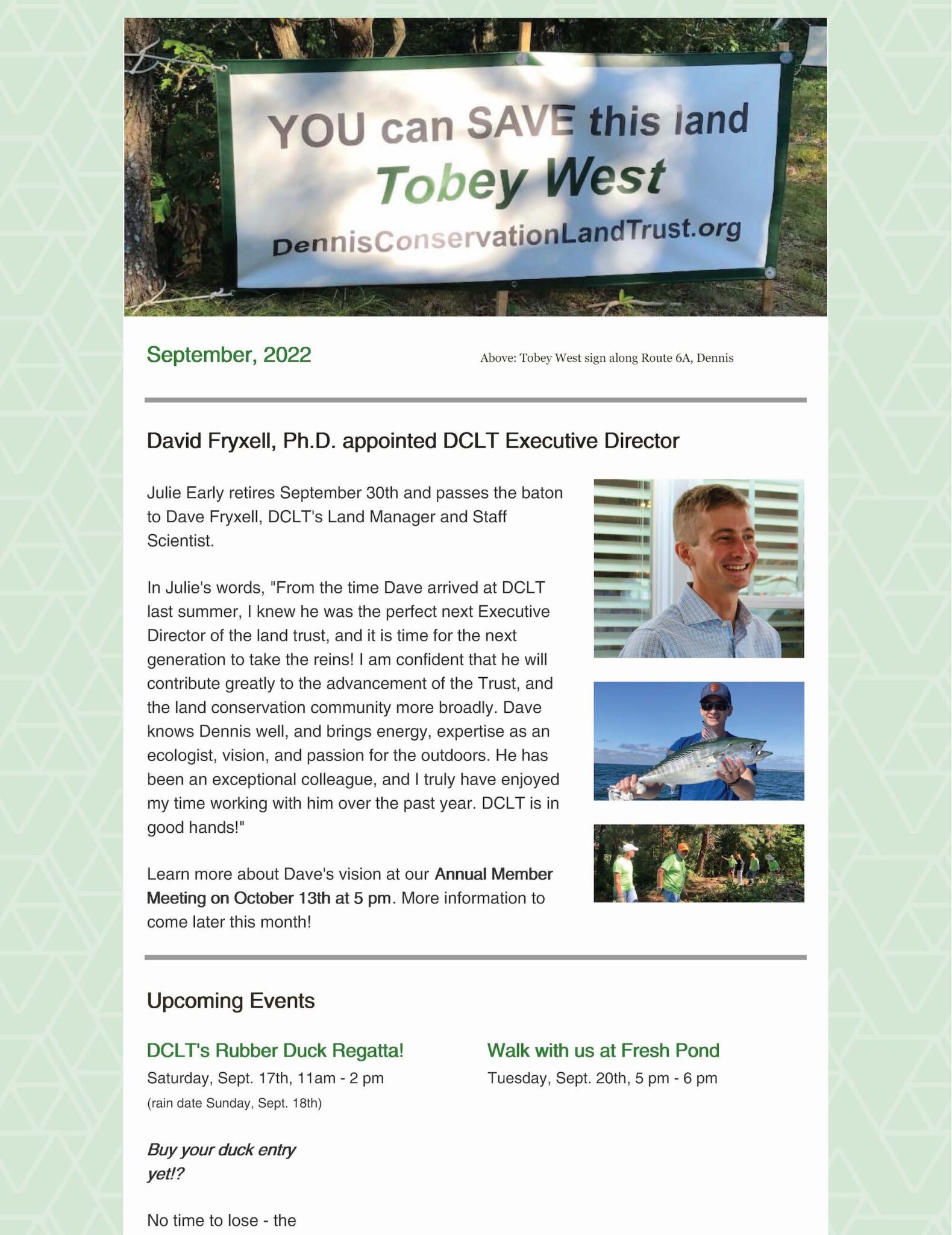 Dennis Conservation Land Trust Preserving open space in Dennis