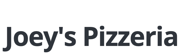Joey's Pizzeria Sponsor logo