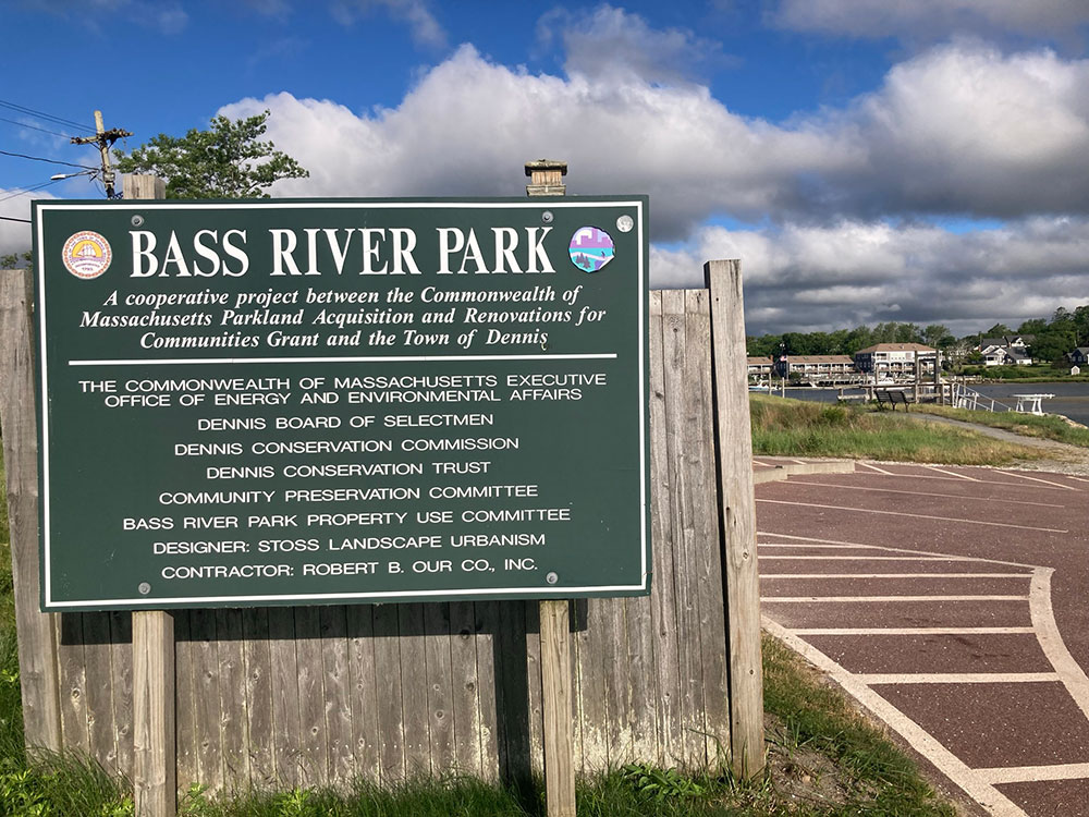 Bass River Park Sign