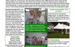 Summer 2011 Newsletter