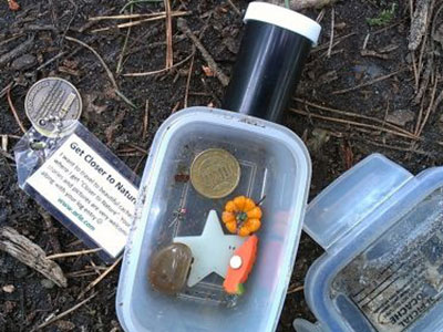 Geocache treasure