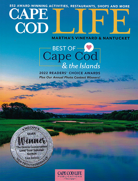 Cape Cod Life Magazine silver award