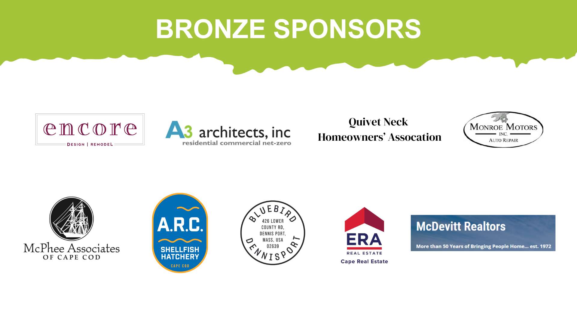 2024 Auction Bronze Sponsors